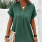⏳Vânzare fierbinte de vară 49% OFF🔥Rochie minimalistă de damă, cu gât în V și culoare uni🌸💃