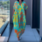 🌿Rochie elegantă imprimată cu decolteu în V pentru femei