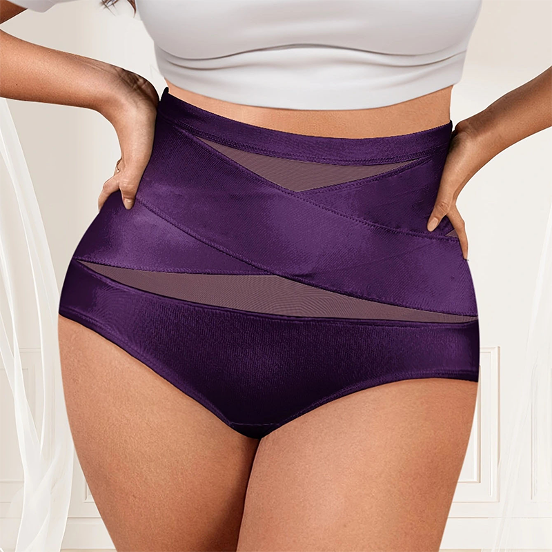 🩲 Plus-Size High-Waist Tummy Control Panties | Seamless Comfort, Confidence All Day ✨