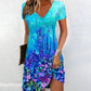 👗 Femeii florale imprimare A-Line Mini rochie