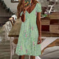 👗 Femeii florale imprimare A-Line Mini rochie