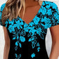 👗 Femeii florale imprimare A-Line Mini rochie