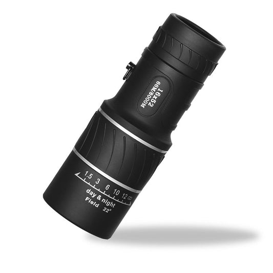 🔭 16X52 Telescop monocular cu zoom optic bifocal | Pentru observații detaliate la distanță
