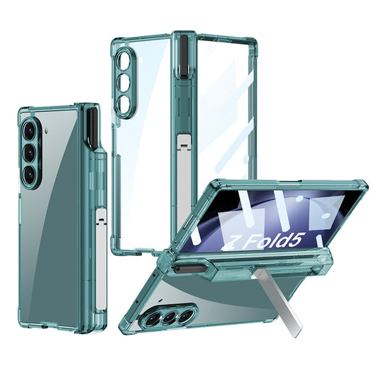 Carcasă Kickstand transparentă pentru Samsung Galaxy Z Fold