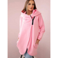 Hanorac gros cu glugă, oversized, pentru femei