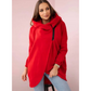 Hanorac gros cu glugă, oversized, pentru femei