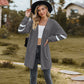 Cardigan casual cu mâneci lungi pentru femei