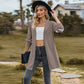 Cardigan casual cu mâneci lungi pentru femei