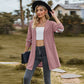 Cardigan casual cu mâneci lungi pentru femei