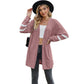 Cardigan casual cu mâneci lungi pentru femei
