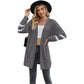 Cardigan casual cu mâneci lungi pentru femei