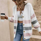 Cardigan casual cu mâneci lungi pentru femei