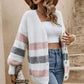 Cardigan casual cu mâneci lungi pentru femei