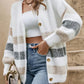 Cardigan casual cu mâneci lungi pentru femei