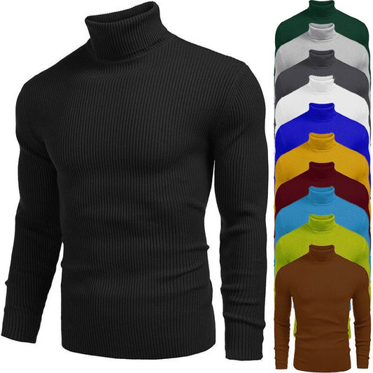 Men's Soft Knit Turtleneck Jumper 🧥