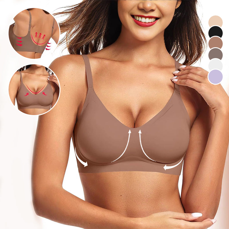 👙 Women's Comfortable Wireless Bras | Push-Up Bralettes, Seamless T-Shirt Bras & Deep V Everyday Bras ✨