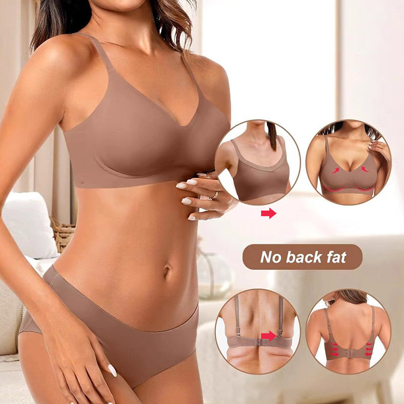 👙 Women's Comfortable Wireless Bras | Push-Up Bralettes, Seamless T-Shirt Bras & Deep V Everyday Bras ✨