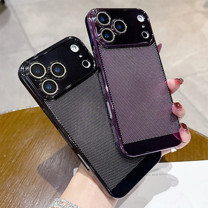 ✨ Husă subțire și strălucitoare pentru protecția spatelui telefonului | Stil și rezistență într-un design minimalist