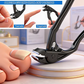 ✂️ Foarfece de unghii ergonomice — din oțel inoxidabil, pentru o tăiere ușoară — recomandate persoanelor care suferă de artrită 🦵✨🛡️