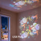 ✨ Proiector LED Rotativ – Efect Galaxie | În Stoc 🌌🛌📦