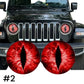 🦁 Folie vinil pentru faruri Beast Eye – 1 pereche 💡🚗