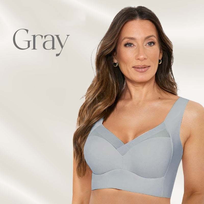 👙 Women's Seamless Wireless Push-Up Bra | Back Smoothing & Natural Lift – Invisible Comfort for All-Day Wear ✨