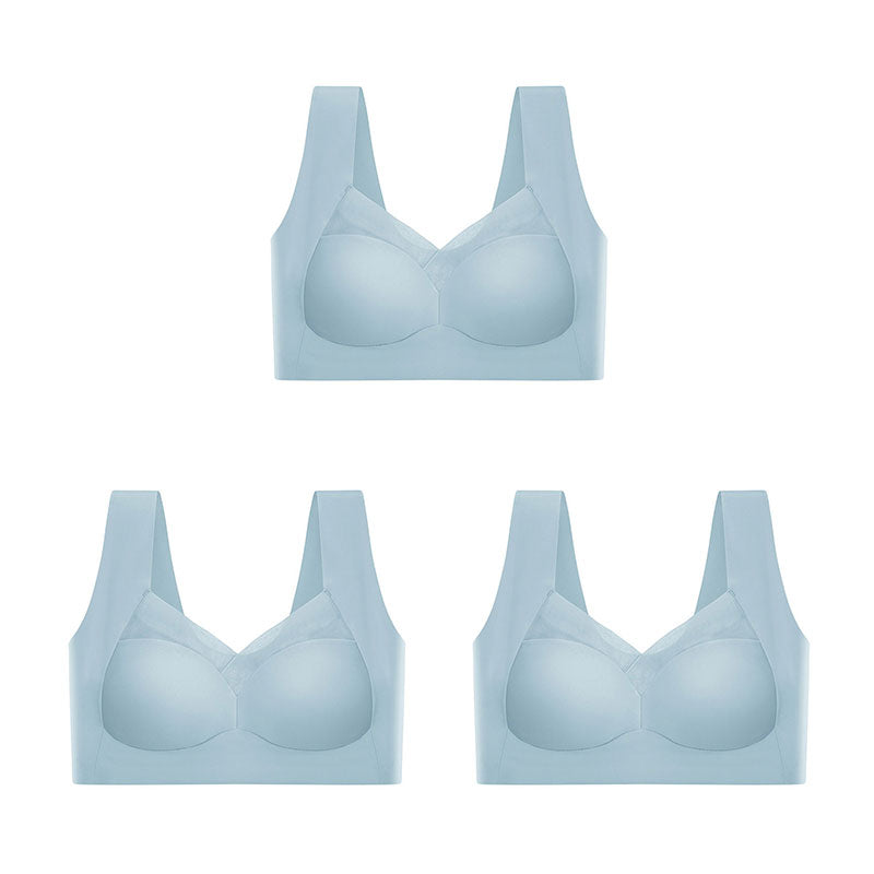 👙 Women's Seamless Wireless Push-Up Bra | Back Smoothing & Natural Lift – Invisible Comfort for All-Day Wear ✨