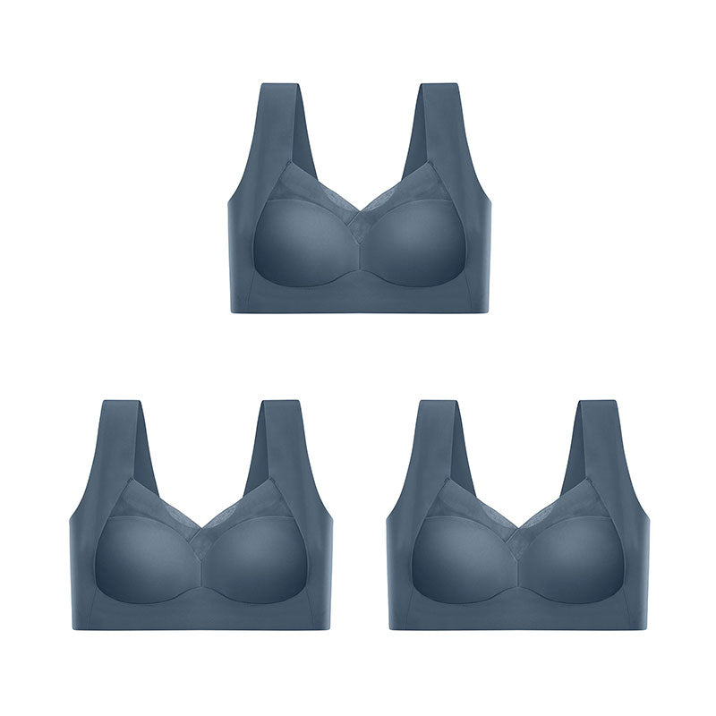 👙 Women's Seamless Wireless Push-Up Bra | Back Smoothing & Natural Lift – Invisible Comfort for All-Day Wear ✨