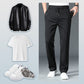 👖 Pantaloni eleganți pentru bărbați din material elastic – croi drept și fără cute | Stil business casual 💼✨🔥