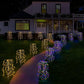 🌿💡 Lampa solară de grădină (100 LED-uri) – Se aprinde automat la mișcare, rezistentă la apă și la razele solare – Plată la livrare 🌸🔋