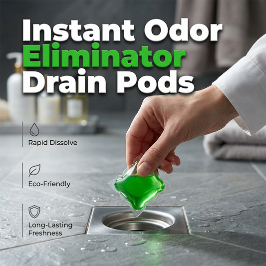 🧪 Produs de curățare bio-enzimatic pentru scurgere – Eliminator natural de mirosuri | Pentru chiuvete și scurgerea de la duș 🚿✨🐾