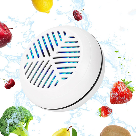 🍎 Aparat portabil de curățat fructe și legume – Purificare cu ozon | Rezistent la apă🥬💧✨