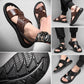 👞 Sandale Bărbați Piele de Vită – Perforate & Transpirante 🐮🌬️