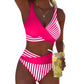 Costum de baie Color Block – În stoc & cu plata la livrare 👙🎨