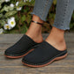 👡 Mules cu platformă perforate, tip slip-on pentru femei – În stoc & ramburs 💨✨