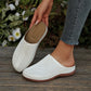 👡 Mules cu platformă perforate, tip slip-on pentru femei – În stoc & ramburs 💨✨