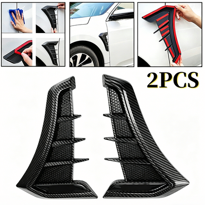 🚗 Autocolante decorative autoadezive pentru aerisire pe aripile laterale ale mașinii – În stoc & Plată la livrare 💨✨