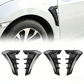 🚗 Autocolante decorative autoadezive pentru aerisire pe aripile laterale ale mașinii – În stoc & Plată la livrare 💨✨