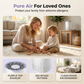 🥳2026 HOT SALE🥳💞50K+ SOLD!🌀🛡️ 50% OFF! Desktop Air Purifier – Whisper‑quiet night mode, 360° intake. USB powered. Sleep better, wake refreshed. 🛌✨