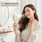 💆‍♀️ Masează și hrănește scalpul – Perie electrică de păr cu pulverizare și masaj, cu peri pentru descurcare – ramburs 💧✨