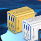 ⚡ Încarcă rapid toate dispozitivele – Încărcător de perete USB‑C 50W cu 6 porturi (3×USB‑A + 3×USB‑C) – ramburs 🔌