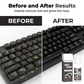 🧼 Menține-ți tastatura impecabilă – Spray de curățare cu formulă delicată pentru tastatură, cu ceață fină – ramburs 💻