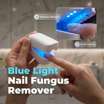 💡 Tratează eficient ciuperca unghiilor – Dispozitiv portabil de terapie cu lumină albastră pentru ciuperca unghiilor – ramburs 🦶✨