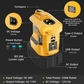 ⚡ Alimentează dispozitivele oriunde – Invertor portabil de putere 300W pentru baterii scule 18V – ramburs 🔋🛠️
