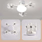 ✈️Transport gratuit✈️💡 Bucură‑te de confort răcoros și lumină blândă – Ventilator de tavan LED cu telecomandă – ramburs 🌀