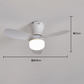 ✈️Transport gratuit✈️💡 Bucură‑te de confort răcoros și lumină blândă – Ventilator de tavan LED cu telecomandă – ramburs 🌀