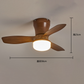 ✈️Transport gratuit✈️💡 Bucură‑te de confort răcoros și lumină blândă – Ventilator de tavan LED cu telecomandă – ramburs 🌀