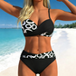 Set de bikini două piese push-up pentru femei