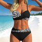 Set de bikini două piese push-up pentru femei