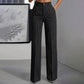 Women's Striped Wide-Leg Trousers — High-Waisted 👖